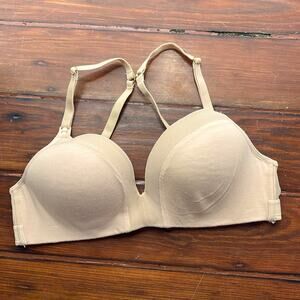 Lively maternity nursing convertible racerback no wire molded t-shirt bra sz 34B